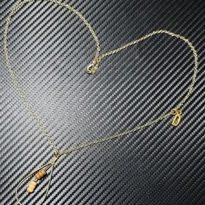 Initial Accented Necklace